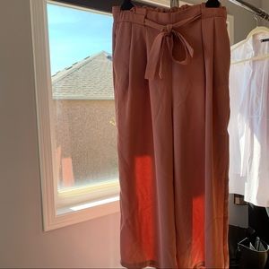 Zara Flowy Pink Pants